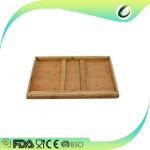 Eco friendly screen printing wood tray serving