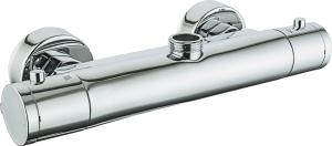 China Contemporary Chrome Thermostatic Bath Mixer With Polished Brass T80822 factory