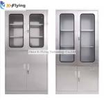 Clinic Key Lock Stainless Steel Medical Cabinet 90*40*180cm