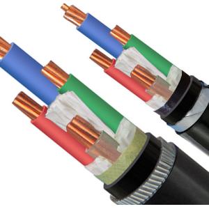 China LSZH N2X2Y Electrical Wiring Projects 10mm2 Cable Class 2 Low Smoke Halogen Free factory