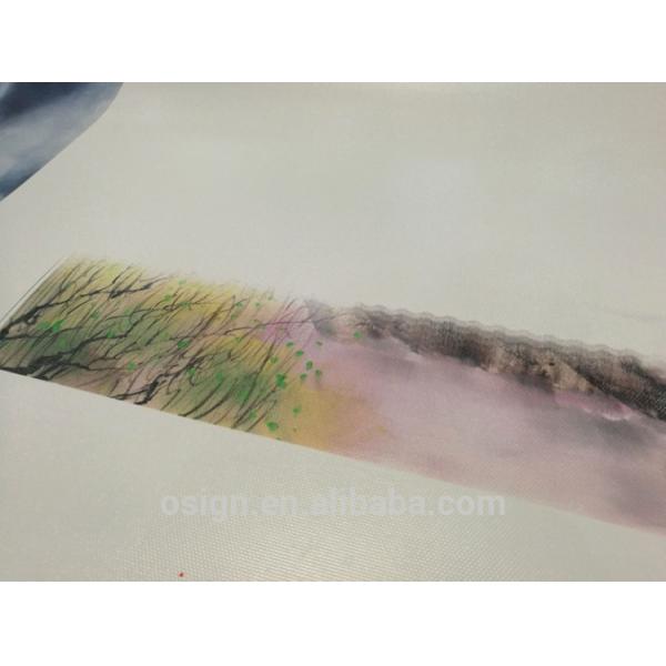 China outdoor waterproof polyester fabric material canvas for sale factory