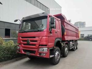 China HOWO Nx 8*4 380 430HP 12 Wheeler 12 Tires 30/40/50ton Tipper Truck Dump Used Second Hand Dumper Truck on sale