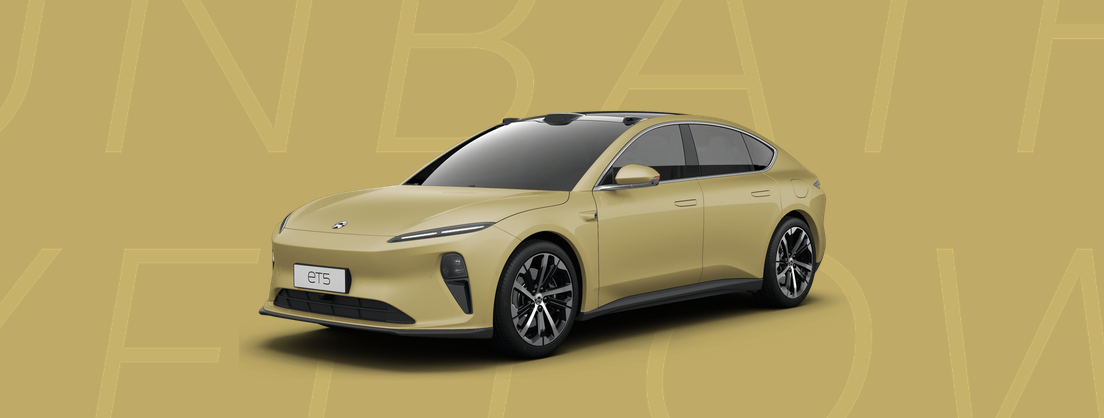 NIO ET5 Pure Electric EV Car with 490PS Maximum Power and Multiple Color Options
