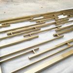 Hairline Stainless Steel Partition