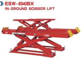 China IN-GROUND SCISSOR LIFT with up-low limit and photoelectric balance ESW-8340BX factory
