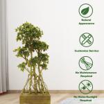 China Wholesale Boxwood Tree Decoration Plant Artificial Boxwood Tree Bonsai For