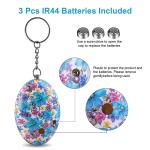 Personal Keychain Alarm 120DB Safe Sound Personal Security Alarm Keychain,