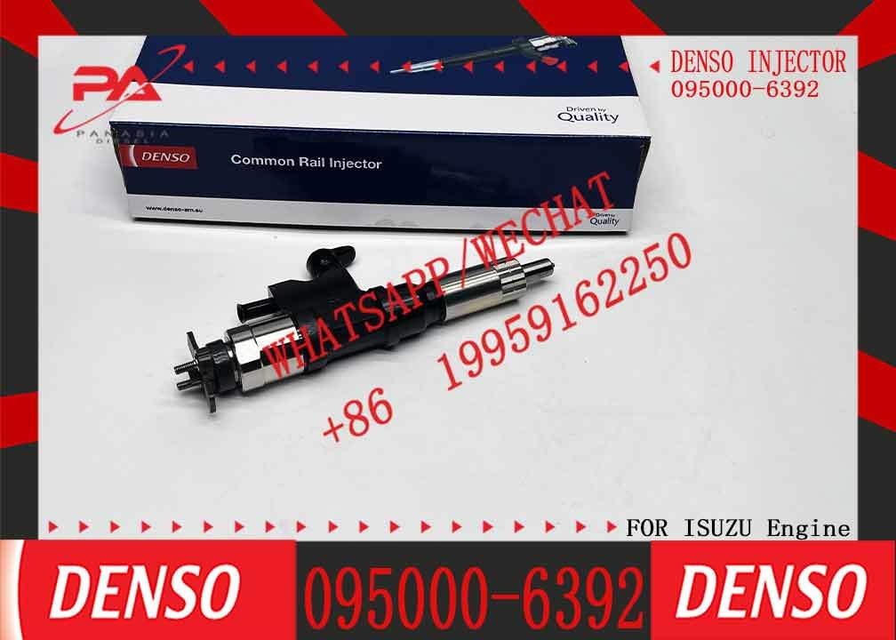 095000-6392 Common Rail diesel Injector 0950006392 Replace Fuel Injector 09500 6392 for car