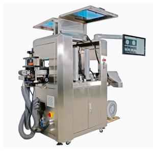 China Industrial Medical Packaging AI Vision Inspection Machine Systems For Butterfly Cap Detection factory