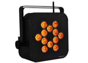 China 12x12w 6 In1 RGBWA UV Wireless Led Par Light For Wedding / Disco Nightclub factory