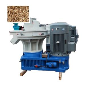 China 1t/H Ring Die Biofuel Wood Pellet Mill For Wood Chips Waste Wood Pelletizer factory