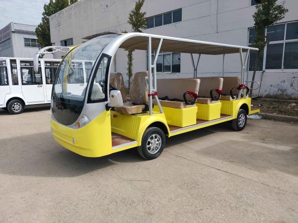Used Transit Bus 6-16 Seats Electric Sightseeing Bus Lead-Acid Maintenance-Free