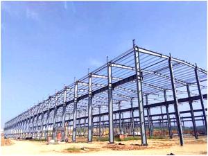 China Prefabricated Steel Structure Warehouse Buildings Multi Span Buildings Construction factory