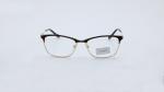 Women's daily computer reading glasses metal optical frame gold silver classic