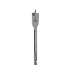 China Wood Drilling 18mm Flat Wood Drill Bit High Carbon Steel OEM Flat Drill Bit For Wood factory