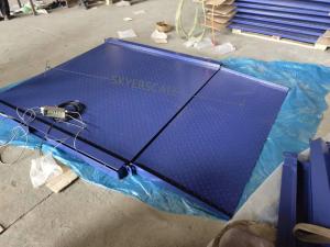 China Digital Double Deck Ultra Low Platform Floor Scales factory