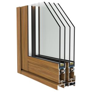3600mm 6063-T5 Aluminum Horizontal Sliding Windows