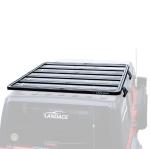 Customized Logo Aluminum Alloy Jeep Wrangler Jk Roof Rack in Black and Durable