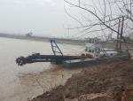 WN350 30kw Pump Mud Dredging Boat For Waterway Maintenance And Navigation