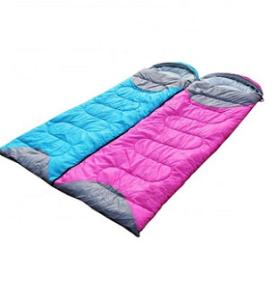 China 220x175cm Adult All Season Rainbow Double Person Couples Sleeping Bag factory