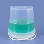 500ml 20L Food Grade Oil Ice Water Brew Plastic Paint Bucket with Custom Metal