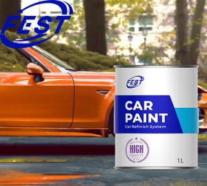 China Auto Coating Car Refinishing Paint Suppliers 1k Pearl Red Paint factory