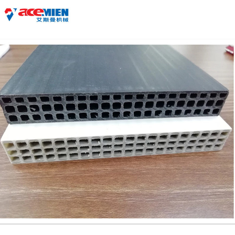 Plastic Hollow Building Concrete Formwork Making Machine For Polypropylene Hollow Sheet