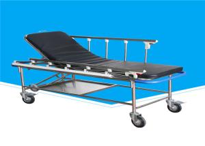 China Compact Hill Rom Transport Stretcher , Lightweight Folding Stretcher With Wheels factory