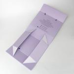 250mm 3in Pink Purple Foldable Hair Extension Wig Packaging Boxes