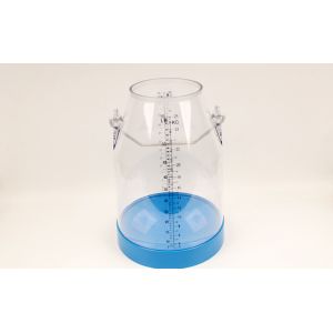 China Transparent  Polycarbonate Bucket ,  32 Liter Goat Milking Bucket on sale