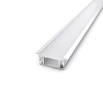 Anodized Aluminum Lamp Groove Lightweight Mounting Screws Install