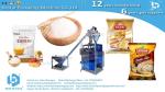 How to pack 5kg wheat flour gusset pouch BSTV-750DZ