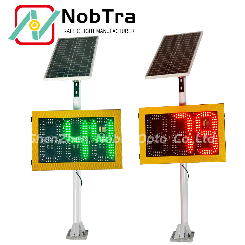 Integrated Solar Powered Radar Speed Sign with LED Display and Wireless Connectivity