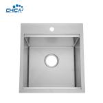 SUS304 Stainless Steel Single Bowl Kitchen Sinks Handmade House Kitchen Sinks