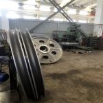 Large Heavy Equipment Cold Rolled Steel Cast Steel Pulley For Heavy Duty