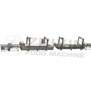 China 304SUS Cassava Potato French Fries Production Line Adjustable on sale