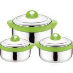 Stainless Steel 201 4pcs Thermal Stock Pot Set Large Capacity Lunch Box Modern