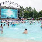 Weather Resistance Outdoor Wave Pool System Playground Customizable