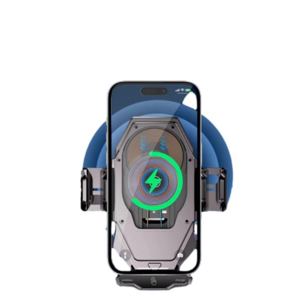 Essager 2023 Pilot 15W Wireless Car Phone Holder High Power 360 Free Rotation