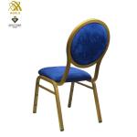 Durable Metal Banquet Chair With Steel Frame For Hotel Living Room