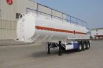 Aluminum Alloy Fuel Tank Semi Trailer with Manhole in Good Condition