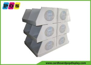 China Double Sided Cardboard Pallet Display Glossy Lamination For Homeware PA016 factory