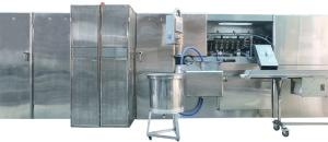 China Stainless Steel Snack Food Processing Line Wafer Makers Automatic Tart Shell Machines factory