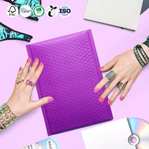 Bubble Mailing Bubble Padded Mailer For Courier Delivery Free Customization