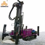 Small Water Well Drilling Rig 91KW Diesel Engine Full Hydraulic Water Drilling