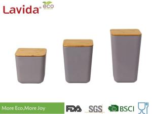 China 3-PC Set Airtight Food Storage Containers Recycled Smelless With Long Life Time factory