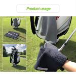 Custom Embroidery Logo Waffle Golf Towel Microfiber Material