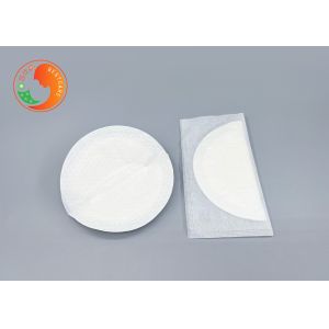 China Breathable Round Shape Eco Breast Pads Ultra Thin Nursing Pads on sale