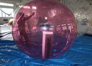 China Clear Big Inflatable Water Toys , Inflatable Water Walking Ball For Adults factory
