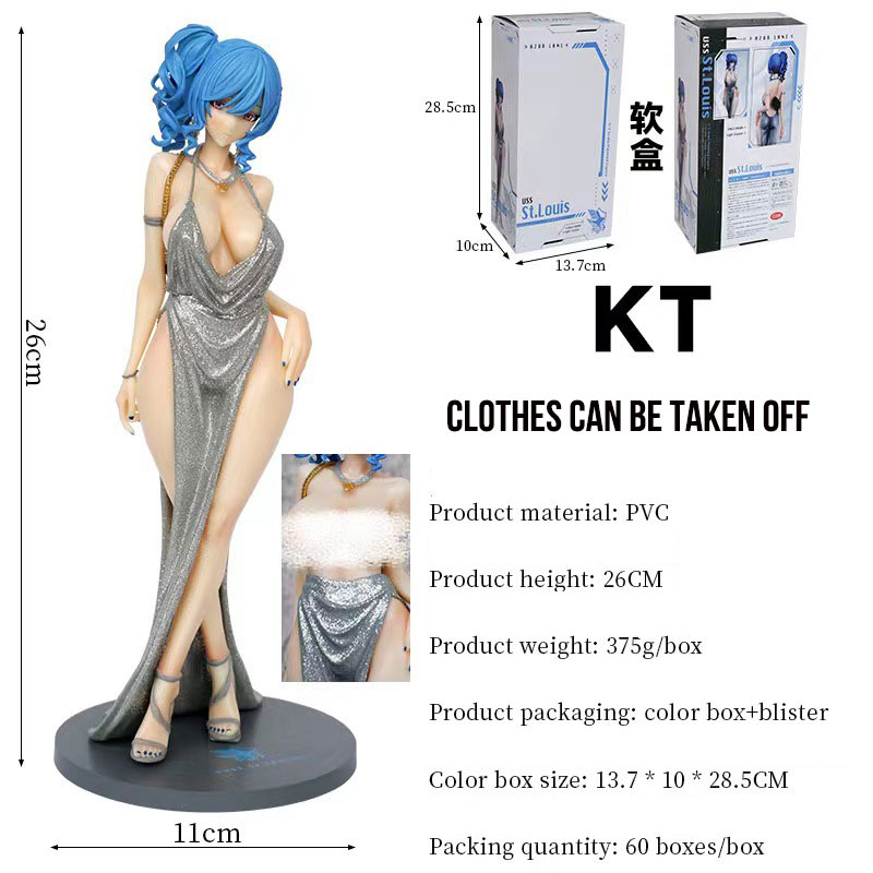 Dress Up in St. Louis with Anime Heroes Game Figurines Toy Dolls Model Ornaments Statues